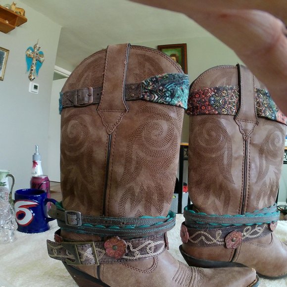 Durango Womens Western Cowboy Boots - Picture 2 of 4